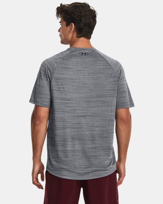 Tee-shirt à manches courtes UA Tech™ 2.0 Tiger pour homme, Gray, pdpMainDesktop image number 1